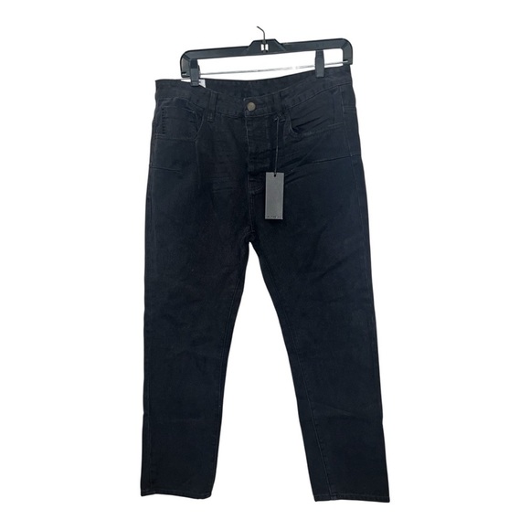 MAN X ONE TEASPOON Black Oak color Mr Classic Denim Size 32 Mens NWT - Picture 1 of 7